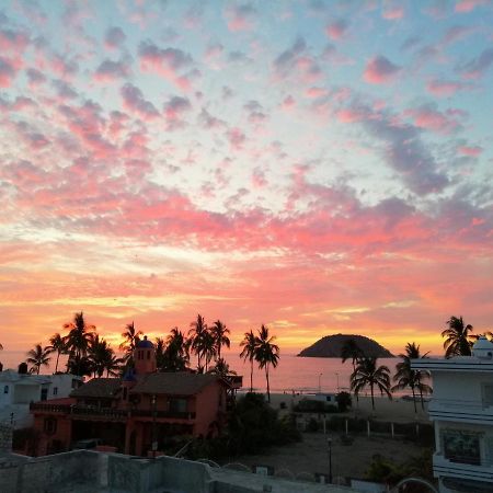 Bungalows Los Flamingos Rincon de Guayabitos Exteriör bild