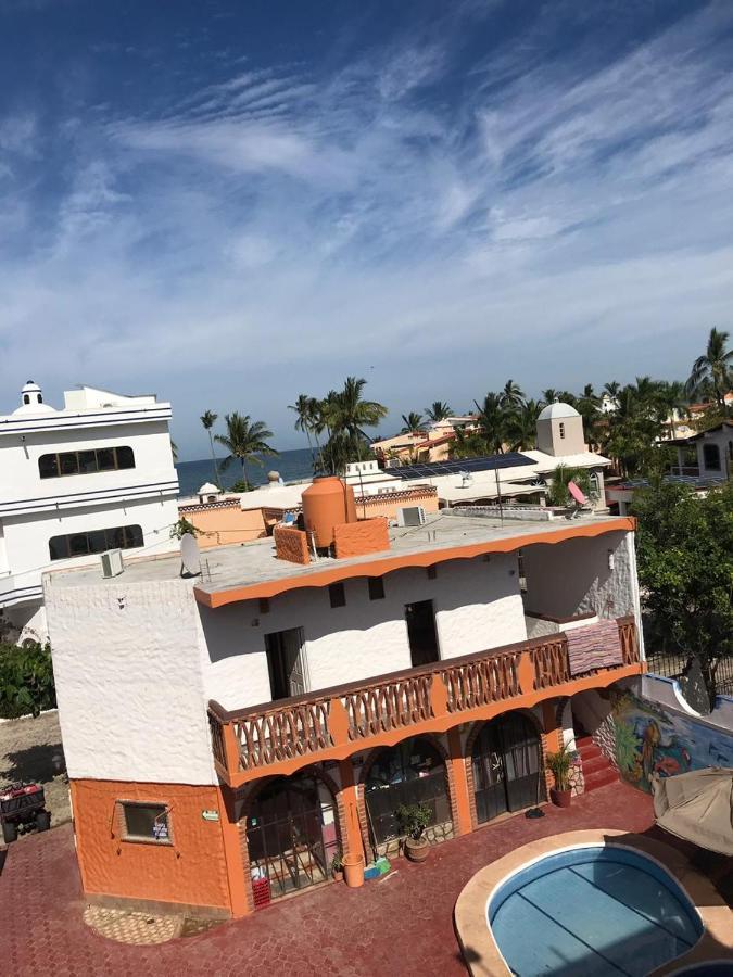 Bungalows Los Flamingos Rincon de Guayabitos Exteriör bild