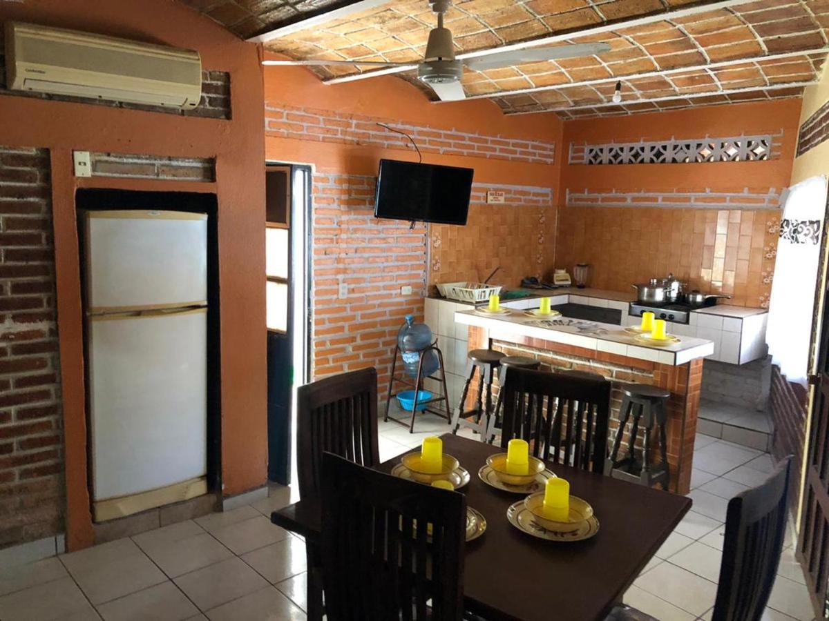 Bungalows Los Flamingos Rincon de Guayabitos Exteriör bild