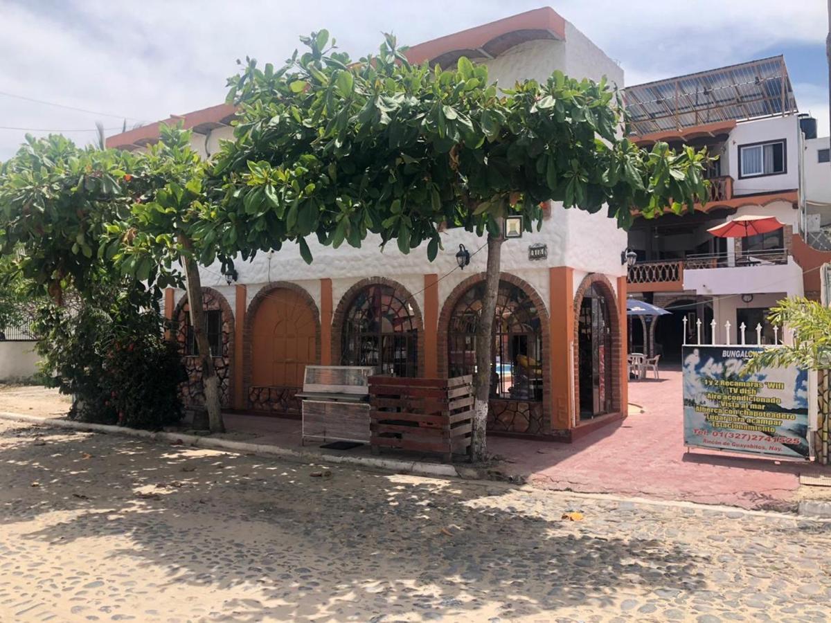 Bungalows Los Flamingos Rincon de Guayabitos Exteriör bild