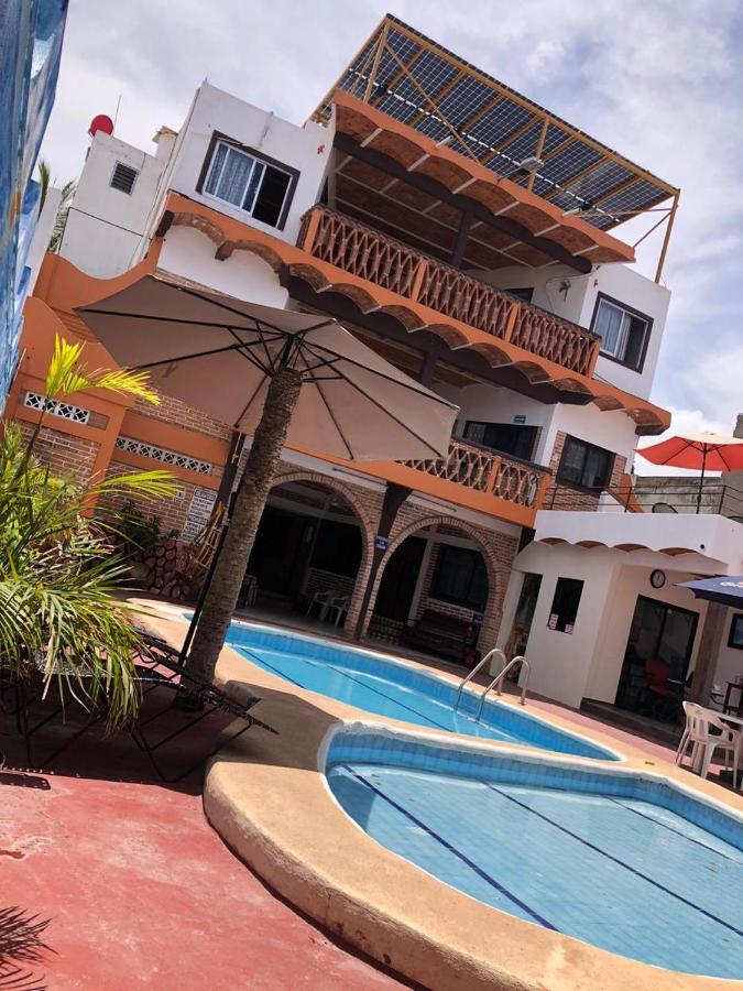 Bungalows Los Flamingos Rincon de Guayabitos Exteriör bild