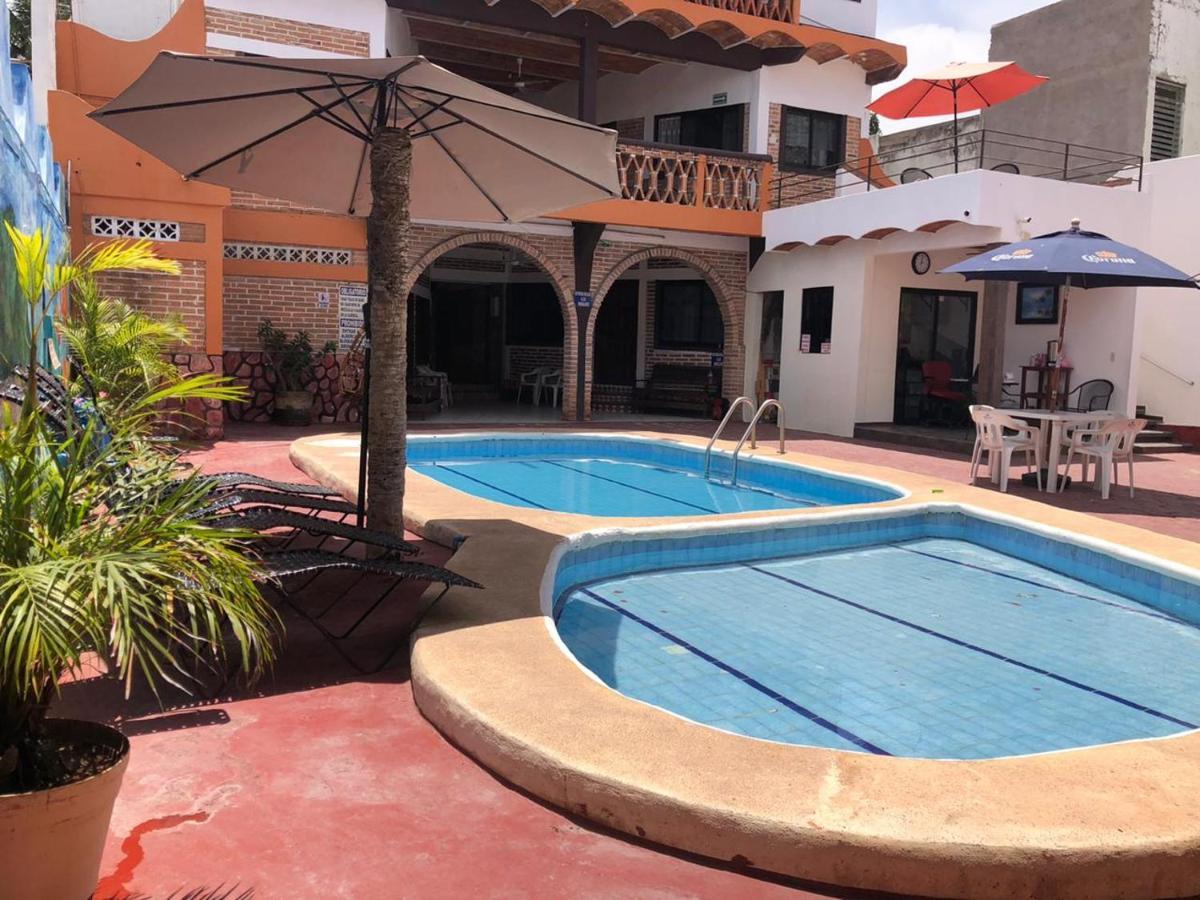 Bungalows Los Flamingos Rincon de Guayabitos Exteriör bild
