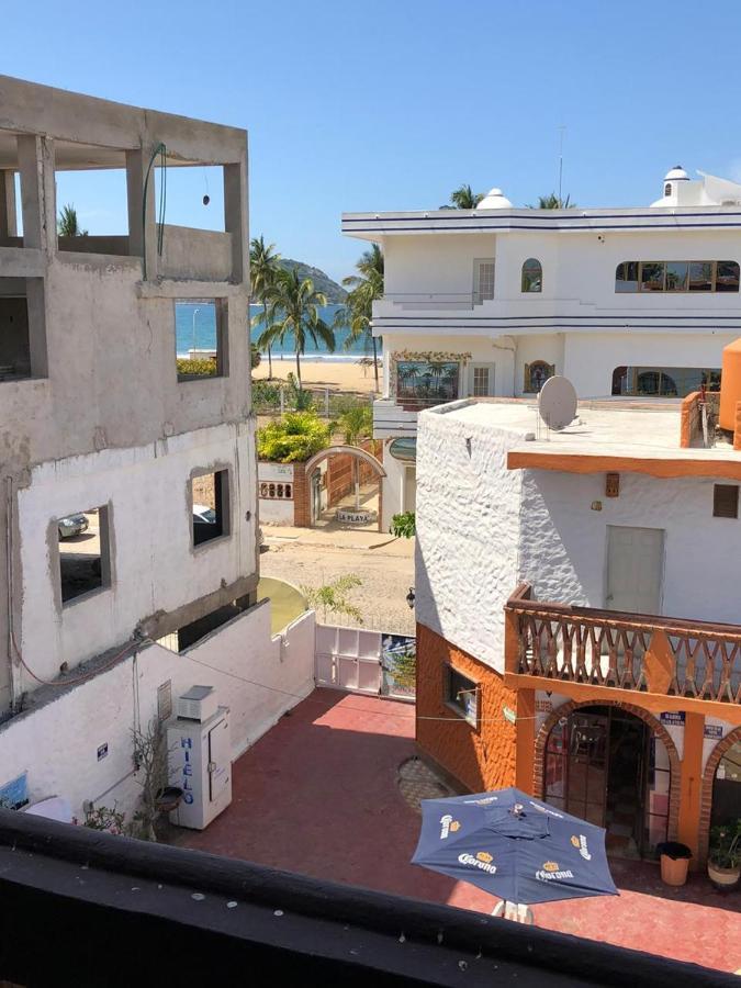 Bungalows Los Flamingos Rincon de Guayabitos Exteriör bild