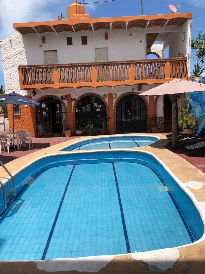 Bungalows Los Flamingos Rincon de Guayabitos Exteriör bild